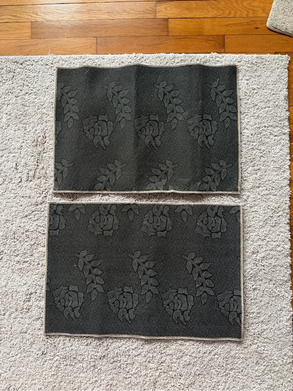Autumn Gnome Halloween Doormat Set - Orange, Black & Green